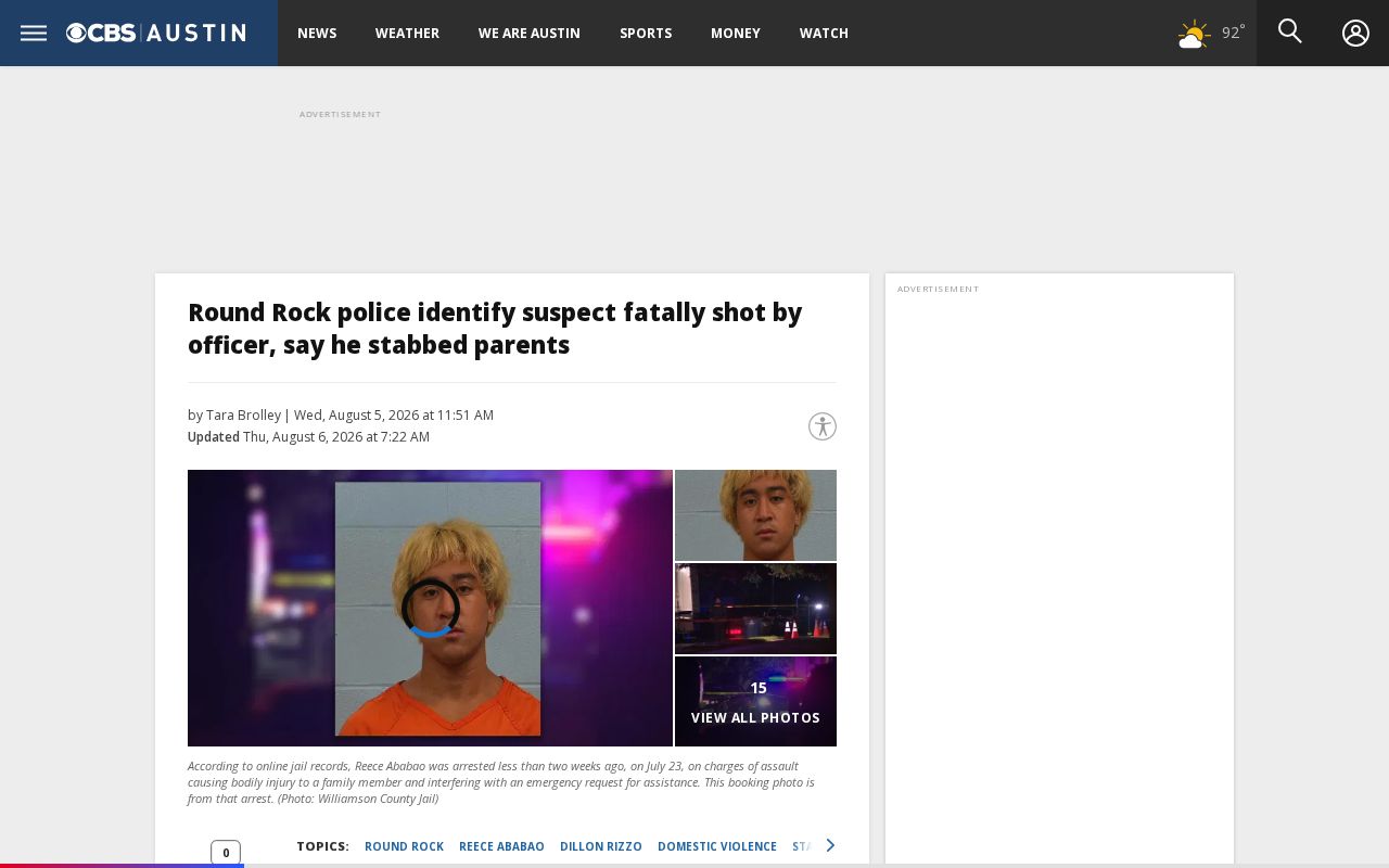 CBS Austin Williamson County booking-photo credit example